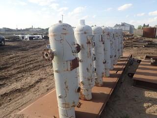 Lot of (15) 12" x 36" 1440psi Sweet Vessels. **LOCATED IN STETTLER EAST YARD**