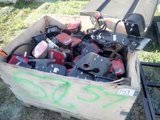 Crate of Asst. Tail Lights. **LOCATED IN STETTLER EAST YARD**