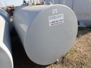 Steelcraft 500gal Single Wall Fuel Tank. **NEW, LOCATED IN EAST YARD**