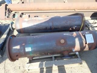 Lot of (2) 16"X60" 230psi inlet @ 300F 4" 150F Vessels. **LOCATED IN STETTLER EAST YARD**