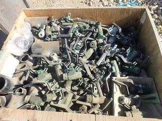 Lot of Asst. Fittings Including Reducers, Tee's, Elbows, Ball Valves, Connectors, Thredolets, etc. **LOCATED IN STETTLER CENTER OF EAST YARD**