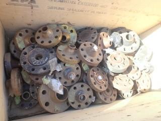 Crate of Asst. Hydro Test Flanges. **LOCATED IN STETTLER CENTER OF EAST YARD**