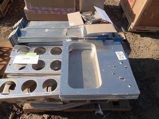 Lot of Asst. Light Box Rear Fender Boxes, Boiler Control Boxes, etc. **LOCATED IN STETTLER CENTER OF EAST YARD**