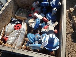 Lot of Asst. Valves and Vents. **LOCATED IN STETTLER CENTER OF EAST YARD**