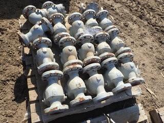 Pallet of Approx. (18) 2" 600 Check Valves. **LOCATED IN STETTLER CENTER OF EAST YARD**