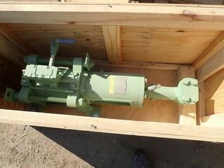 P410 Reciprocating Pump. **LOCATED IN STETTLER EAST YARD**