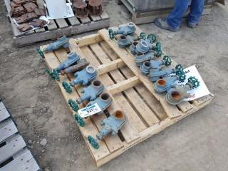 Lot of Approx. 16 Clipgate 2" Valves. **LOCATED AT LLOYDMINSTER WEST LOCATION**