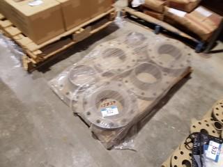 Lot of (6) 8" Flanges. **LOCATED AT LLOYDMINSTER NORTH LOCATION**