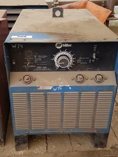 Miller SRH-333 Arc Welder. **LOCATED AT LLOYDMINSTER NORTH LOCATION**