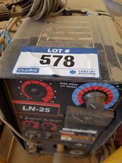 Lincoln LN-25 Suitcase Welder w/ Cart. **LOCATED AT LLOYDMINSTER NORTH LOCATION**