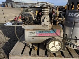 Power Pro 1-1/2HP Air Compressor.