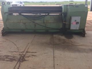 Barcorp Barer Engineering MRM-S Plate Rolls. **LOCATED AT 1-45521 SH 660, BONNYVILLE, AB- BUYER IS RESPONSIBLE FOR LOADOUT**