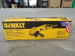 New Dewalt 4-1/2" - 5" Angle Grinder