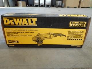 New Dewalt 7" Angle Grinder