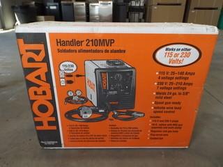 New Hobart Handler 210MPV Mig Welder