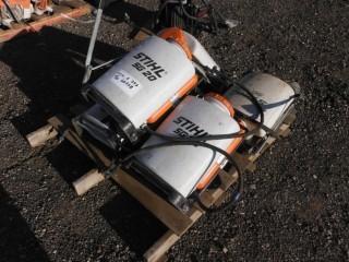 Qty of (5) Stihl SG20 Back Pack Sprayers.