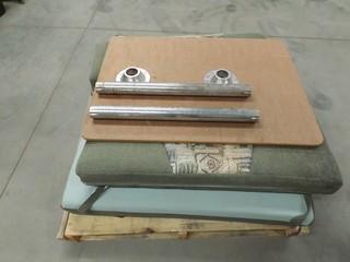Lot of RV Kitchen Table & Bench Cushions