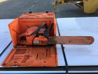 Husqvarna 455 Rancher Chainsaw w/ Case