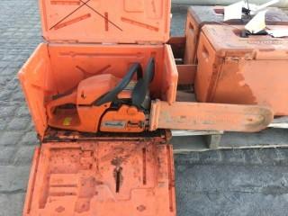 Husqvarna 455 Rancher Chainsaw w/ Case