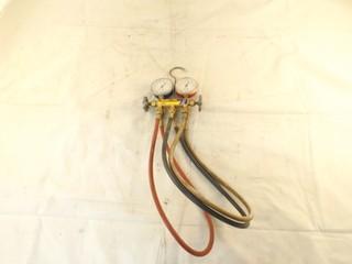 Yellow Jacket Test and Charging Manifold R12/R22/R502