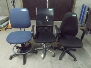 Lot of (3) Office Chairs