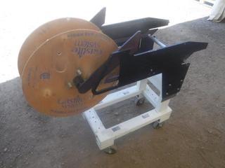 Pipe Sock Roll Reel Cart