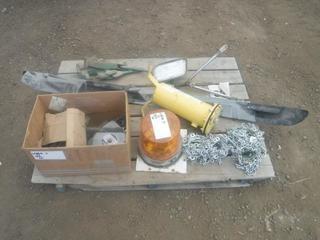 Lot of Pipe Benders, Chains, Signal Light, Etc.