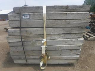 Lot of 4" x 6" x 4' Dunnage