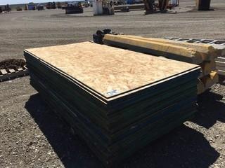 Pallet of 8' x 4' Plywood Sheets