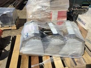 Pallet of Fume Hoods & Stainless Steel Shelves