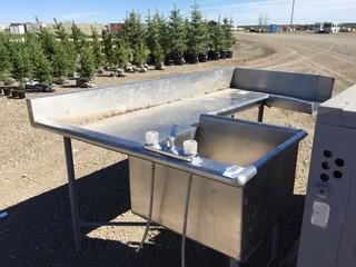 Stainless Steel Double Counter Sink