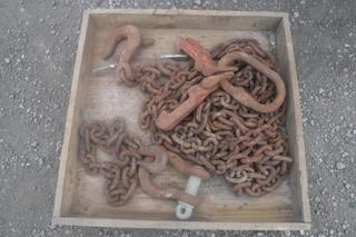 Lot of Assorted Chains w/ Hooks