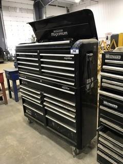 MasterCraft 20-Drawer Roll Away Tool Chest w/ Asst. Contents Including Asst. Hand Tools, Consumables etc.