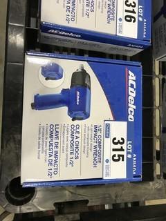 AC Delco 1/2" Pneumatic Composite Impact Wrench.