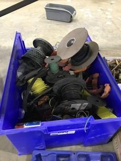 Lot of Asst. Electrical Wire Spools etc.