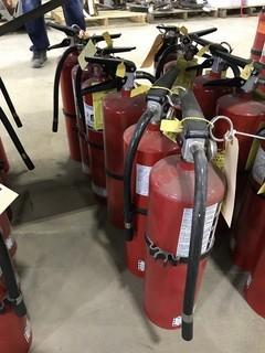 Lot of (6) Asst. ABC Fire Extinguishers.
