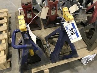 Lot of (2) 7-TON Jack Stands.