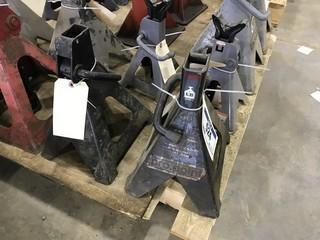 Lot of (2) 6-TON Jack Stands.