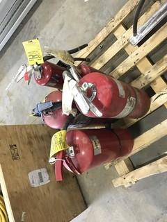 Lot of (5) Asst. Fire Extinguishers.