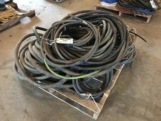 Pallet of Asst. High Pressure Hose, Water Hose, Airline, etc.