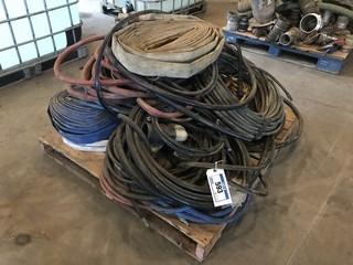 Pallet of Asst. Fire Hose, High Pressure Hose, Garden Hose, etc.