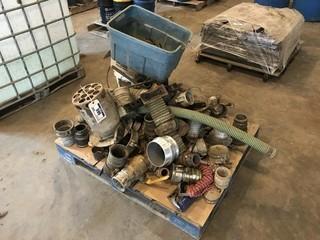 Pallet of Assorted Fittings Including Nipples, Flanges, Camlocks etc.