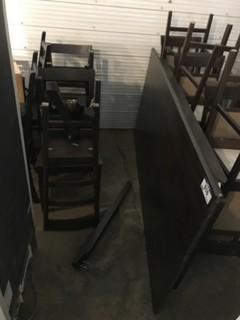 Lot of Dining room Table w/ (10) Chairs.