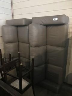Lot of (2) Leather Couches.