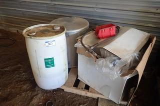 Lot of Asst. Oil, DEF Fluid, Cleaning Fluids, etc. (4 Pallets).