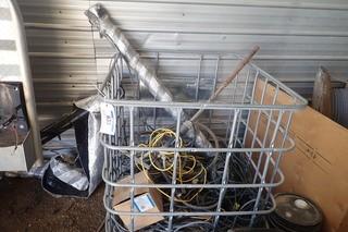 Lot of Asst. Electrical Cables, Ext Cords, Wiring, etc. (3 Bins Included).
