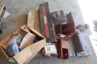 Lot of (3) Pintle Hitch Brackets.