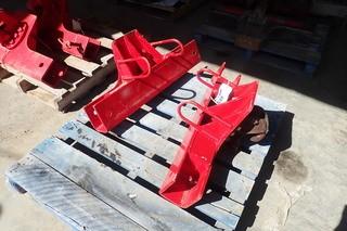 Lot of (2) Pintle Hitch Brackets.