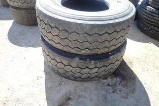 Lot of (2) Bridgestone 425/65R22.5 Tires.