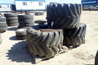 Lot of (3) PrimeX 48x31.00-20 Flotation Tires.